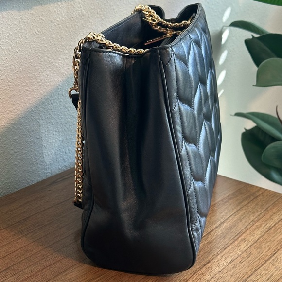 NWT - Michael Kors Peyton Large Quilted Leather Tote Bag - See Video! - Picture 5 of 11